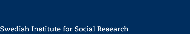 Swedish Institute for Social Research (SOFI)