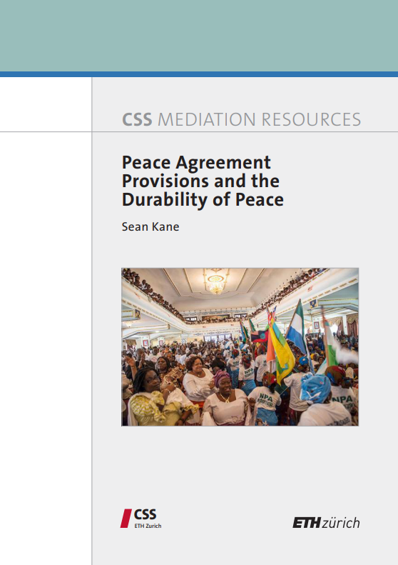 Peace Agreement Provisions and the Durability of Peace