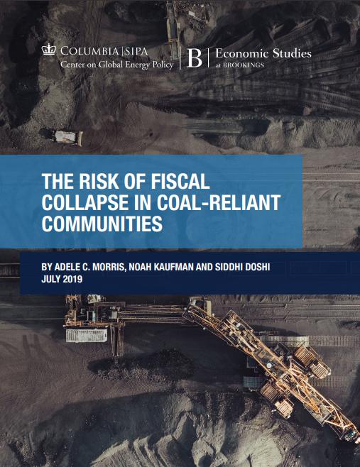 The Risk of Fiscal Collapse in Coal-Reliant Communities