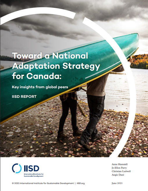 Toward a National Adaptation Strategy for Canada